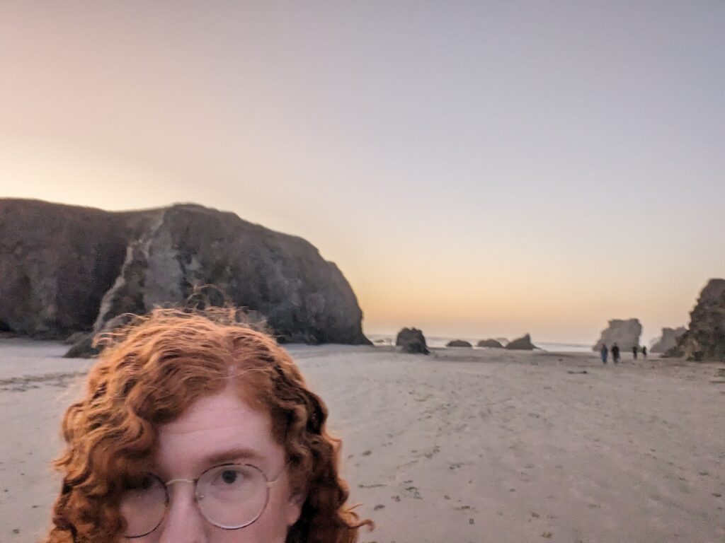 A picture of Caslu at Facerock beach